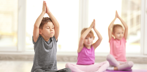 Hatha yoga is good for kids