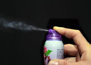 air fresheners and fragrances lined to allergies