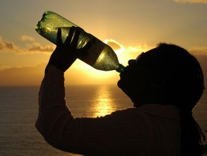 micropastics in bottled water